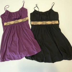 Catch My I  Tops//Blouses Sz Small Purple & Black